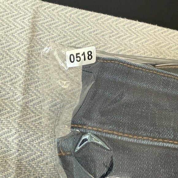 American Eagle Artist Flare Jeans Womens 18 Short Blue Stretch Boho Classic - Picture 15 of 15